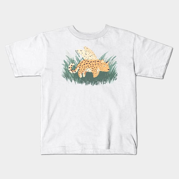 Leopard moth Kids T-Shirt by iambirgitte